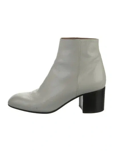 Pre-owned Laurence Dacade Leather Boots In White