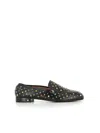 Laurence Dacade Crystal-embellished Leather Loafers In Multicolor