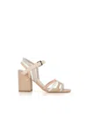 Laurence Dacade Sandal Camila In Beige/multicolor