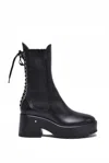 Laurence Dacade Wedge Ankle Boot 7cm - Black In Multi