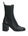 Laurence Dacade Block-heel Calf-leather Boots In Black