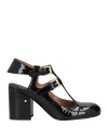 Laurence Dacade Woman Pumps Black Size 8 Leather In Black