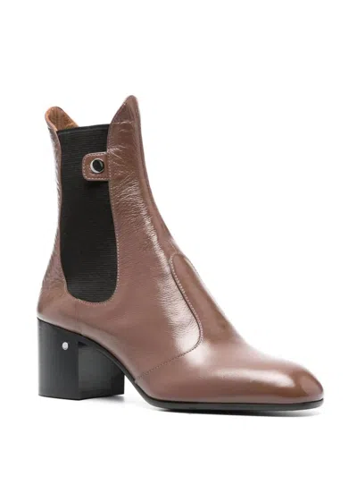 Laurence Dacade Women's Angie Glove Ankle Boot In Taupe In Gray