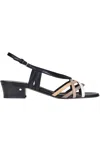 Laurence Decade Janice Leather Sandals In Multicoloured