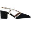 Laurence Decade Liam Slingback Pumps In Black