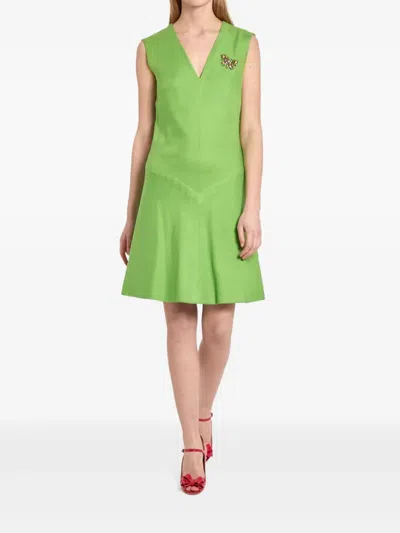 Pre-owned Laurent Gandini 1960s Knitted Mini Dress