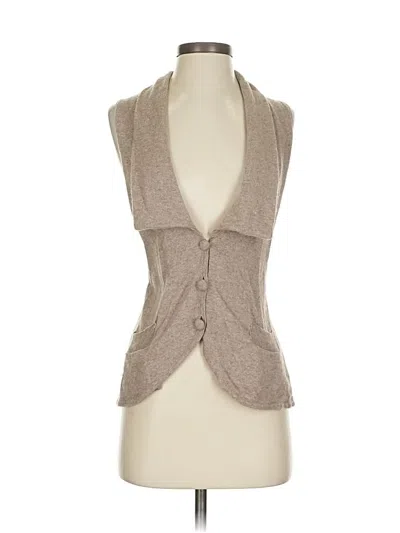 Pre-owned Laurie B. Sweater Vest In Brown