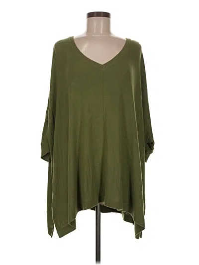 Pre-owned Laurie Felt 3/4 Sleeve T-shirt In Green