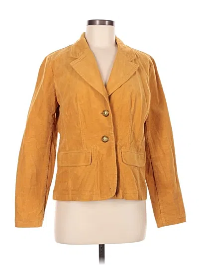 Pre-owned Laurie Felt Blazer Jacket In Yellow