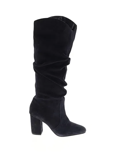 Pre-owned Laurie Felt Boots In Blue