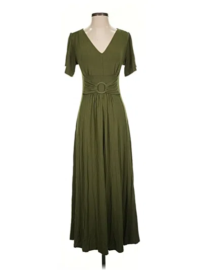 Pre-owned Laurie Felt Casual Dress In Green