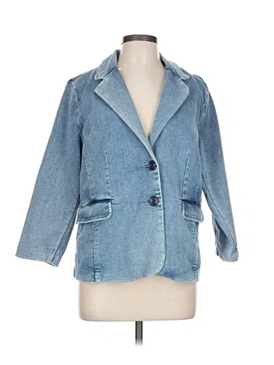 Pre-owned Laurie Felt Denim Jacket In Blue