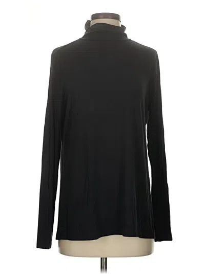 Pre-owned Laurie Felt Long Sleeve Turtleneck In Black