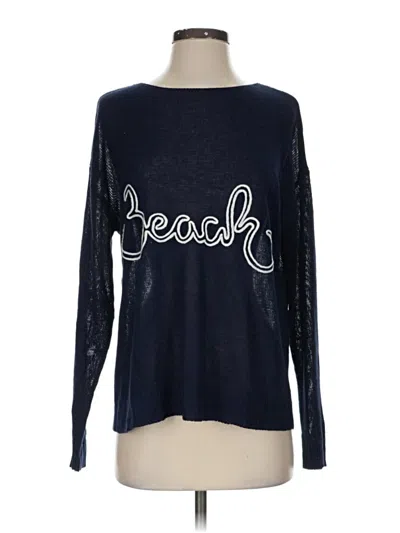 Pre-owned Laurie Felt Pullover Sweater In Blue