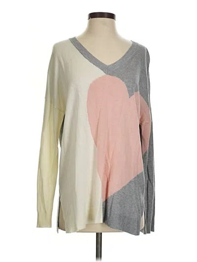 Pre-owned Laurie Felt Pullover Sweater In Gray