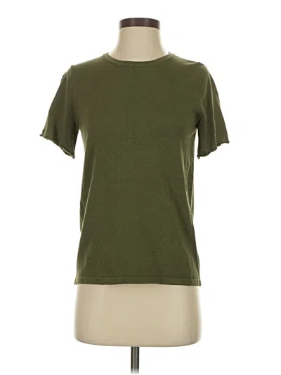 Pre-owned Laurie Felt Pullover Sweater In Green