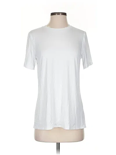 Pre-owned Laurie Felt Short Sleeve T-shirt In White
