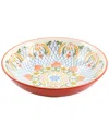 Laurie Gates Tierra Hand Painted Pasta Bowl