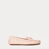 Laurèn Barnsbury Nappa Leather Driver In Pink