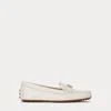 Laurèn Barnsbury Nappa Leather Driver In White