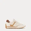 Laurèn Dani Suede & Leather Trainer In Multi