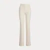 Laurèn Double-faced Crepe Sailor Trouser In Gray