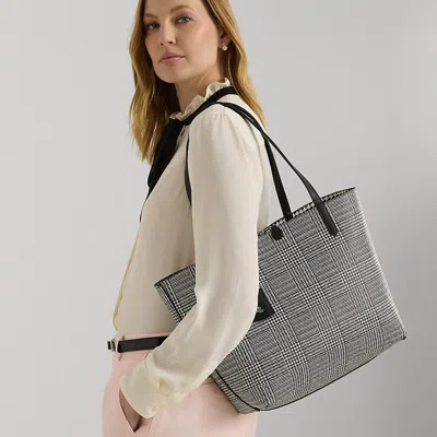 Laurèn Faux-leather Reversible Tote In Gray