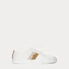 Laurèn Janson Ii Leather Trainer In White