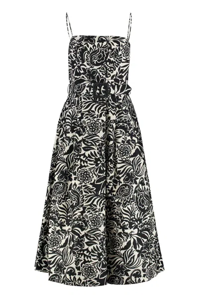 Laurèn Lauren Floral Midi Dress