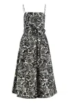 Laurèn Lauren Floral Midi Dress