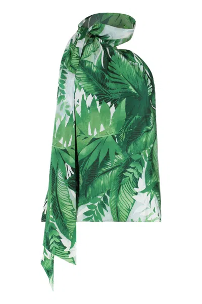 LAURÈN LAUREN SATIN BLOUSE