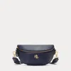 Laurèn Leather Marcy Belt Bag In Blue