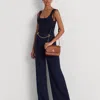 Laurèn Leather Medium Sophee Bag In Brown
