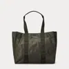 Laurèn Nylon Extra-large Stevie Tote Bag In Green
