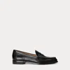 Laurèn Wynnie Burnished Leather Loafer In Black
