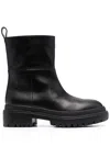 L'autre Chose Leather Ankle Boots