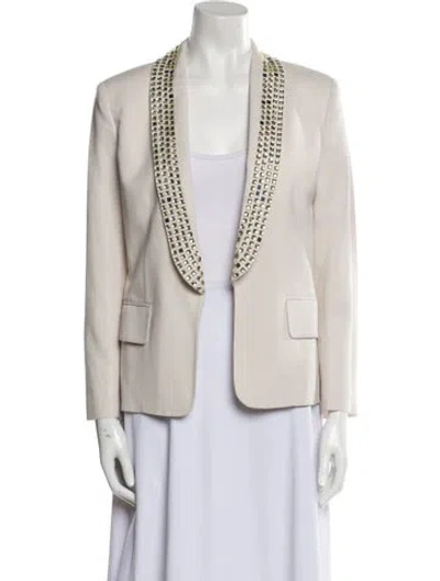 Pre-owned L'autre Chose Blazer In White