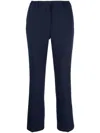 L'autre Chose L'autrechose Cropped Tailored Trousers In Blue