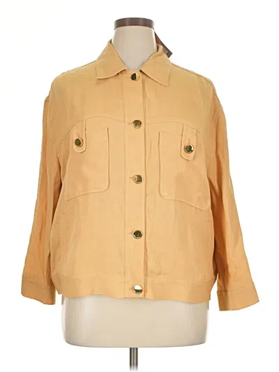 Pre-owned L'autre Chose Jacket In Tan