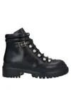 L'autre Chose L' Autre Chose Woman Ankle Boots Black Size 8.5 Soft Leather In Black