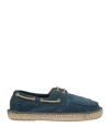 L'autre Chose L' Autre Chose Woman Espadrilles Slate Blue Size 7 Leather