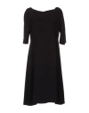 L'autre Chose L' Autre Chose Woman Midi Dress Black Size 10 Acetate, Polyethylene In Black