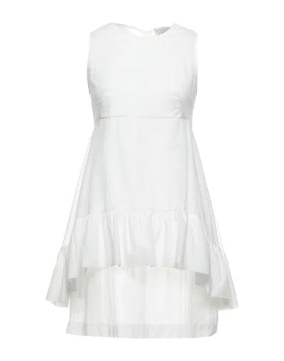 L'autre Chose Short Dresses In White