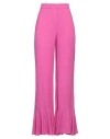 L'autre Chose L' Autre Chose Woman Pants Magenta Size 4 Acetate, Viscose In Magenta