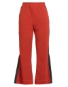 L'autre Chose L' Autre Chose Woman Pants Rust Size M Cotton, Polyester In Red