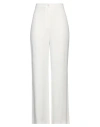 L'autre Chose L' Autre Chose Woman Pants White Size 6 Acetate, Viscose In White