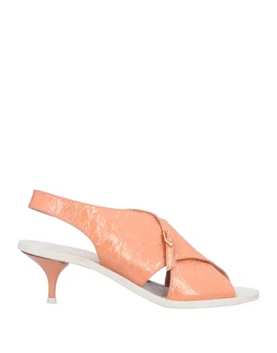 L'autre Chose Sandals In Orange