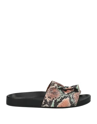 L'autre Chose L' Autre Chose Woman Sandals Blush Size 7 Leather In Pink
