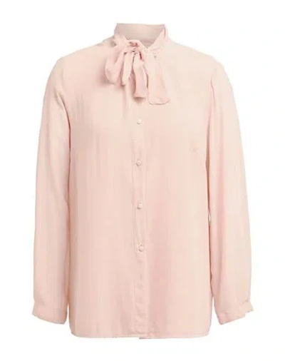 L'autre Chose L' Autre Chose Woman Shirt Blush Size 8 Silk