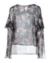 L'autre Chose Blouses In Black
